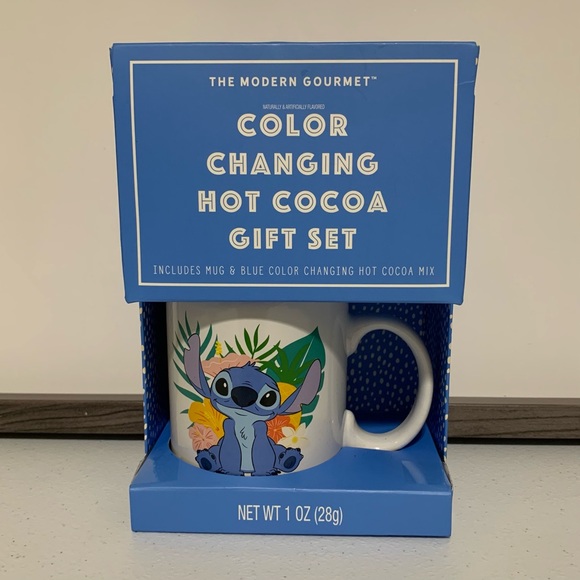 Stitch Mug & Color Changing Hot Cocoa Gift Set-NIB - Picture 1 of 8